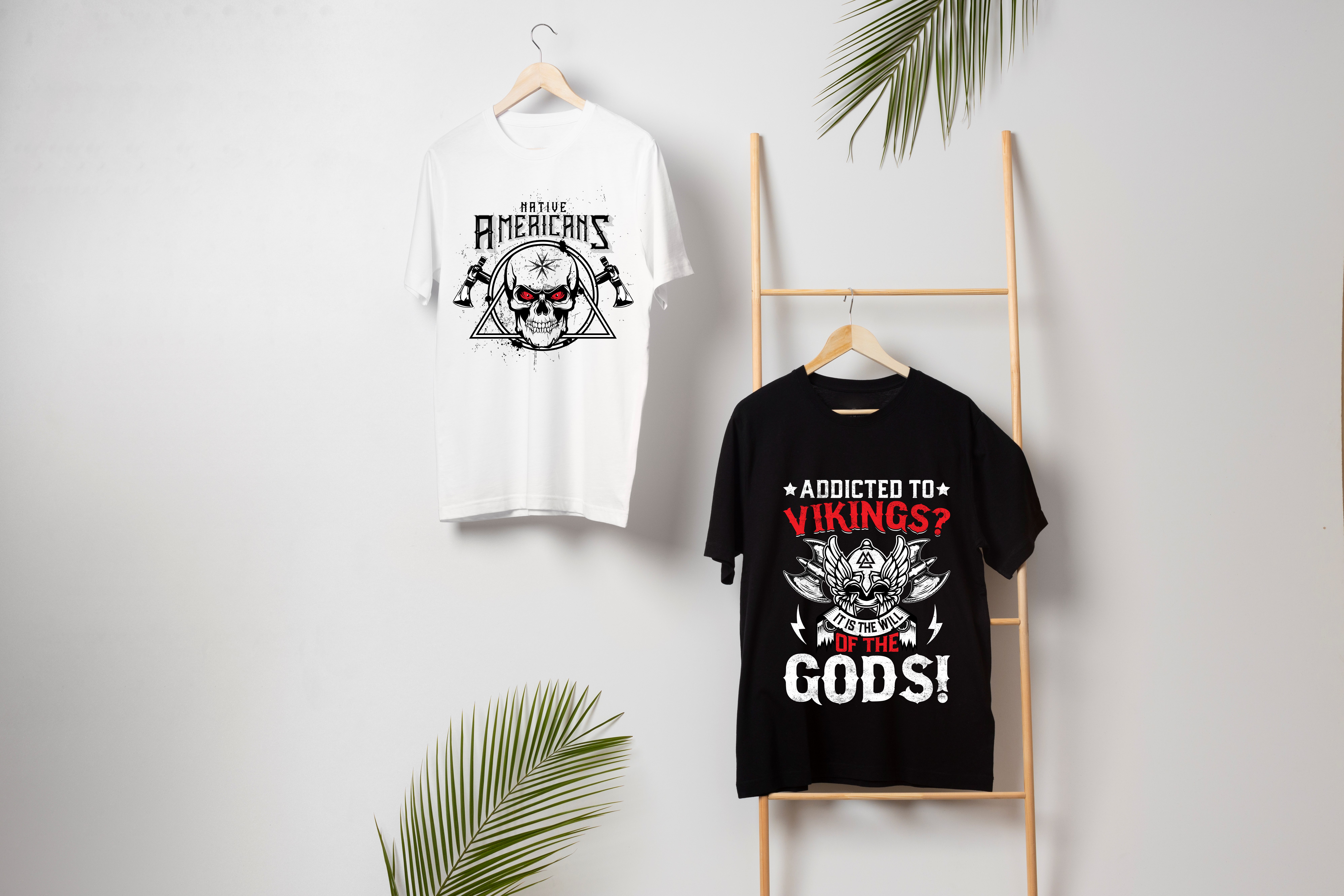 I will do trendy, illustrative and typographic bulk t shirt designs superfast