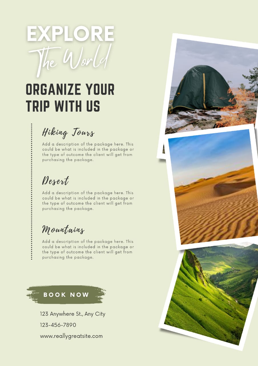 I will create posters, flyers and banner for your buisness