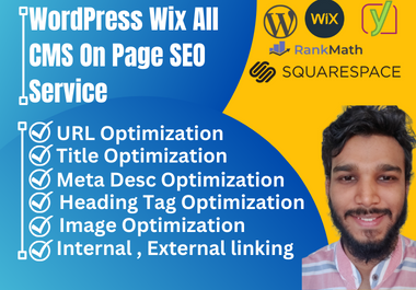 I will Optimize 3 pages of Your WordPress On Page SEO using Rank math or Yoast
