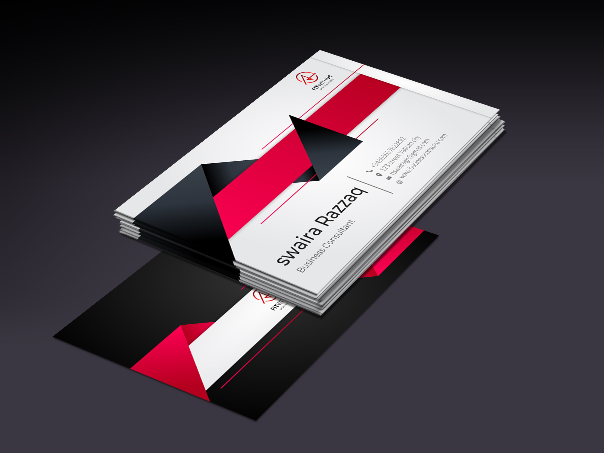 I will design professional , elegant and minimalist business card design