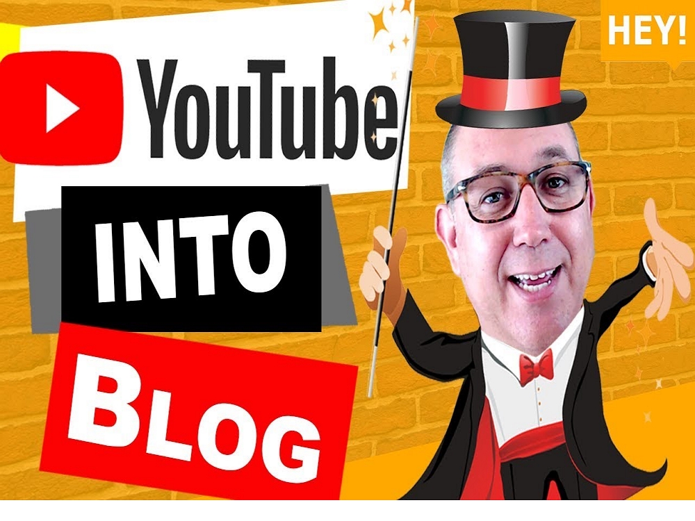 Convert Any YouTube Videos To Blog Post And Unique Articles