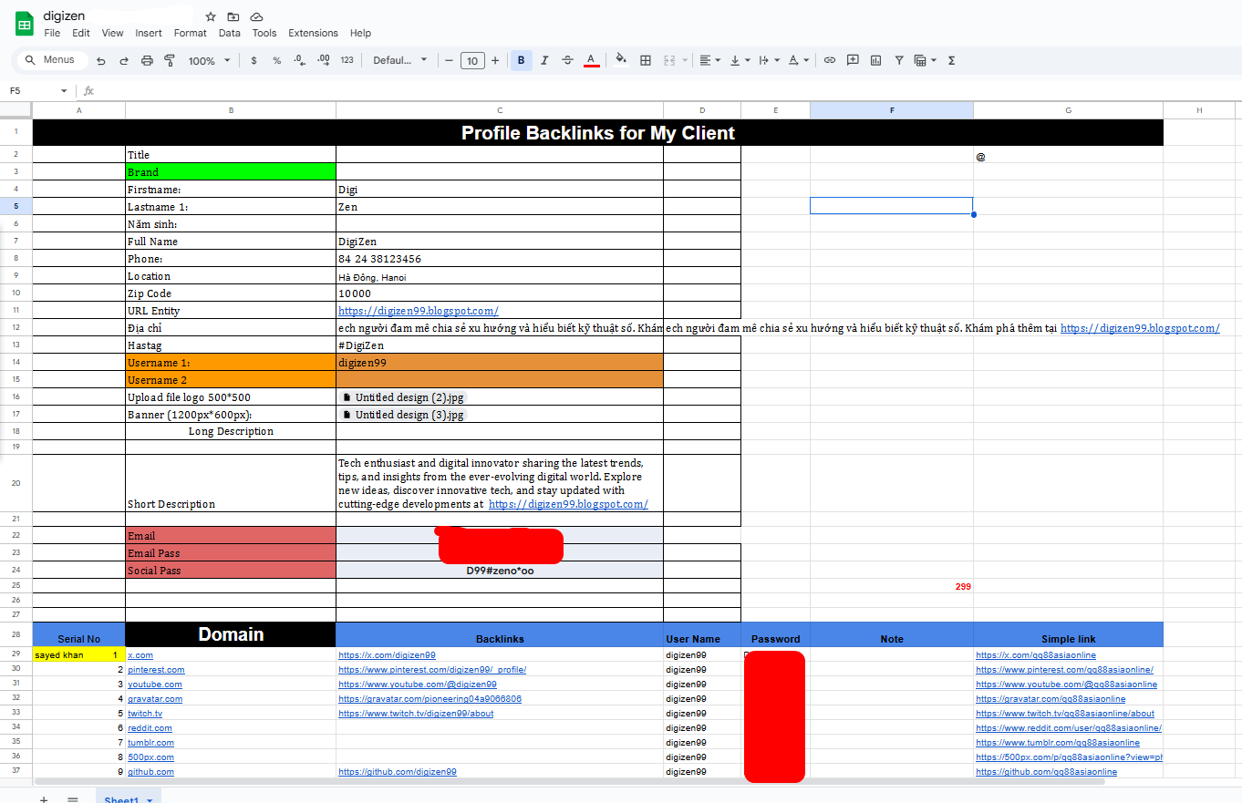 100 Manual Dofollow Profile Backlinks With High DA For Strong SEO
