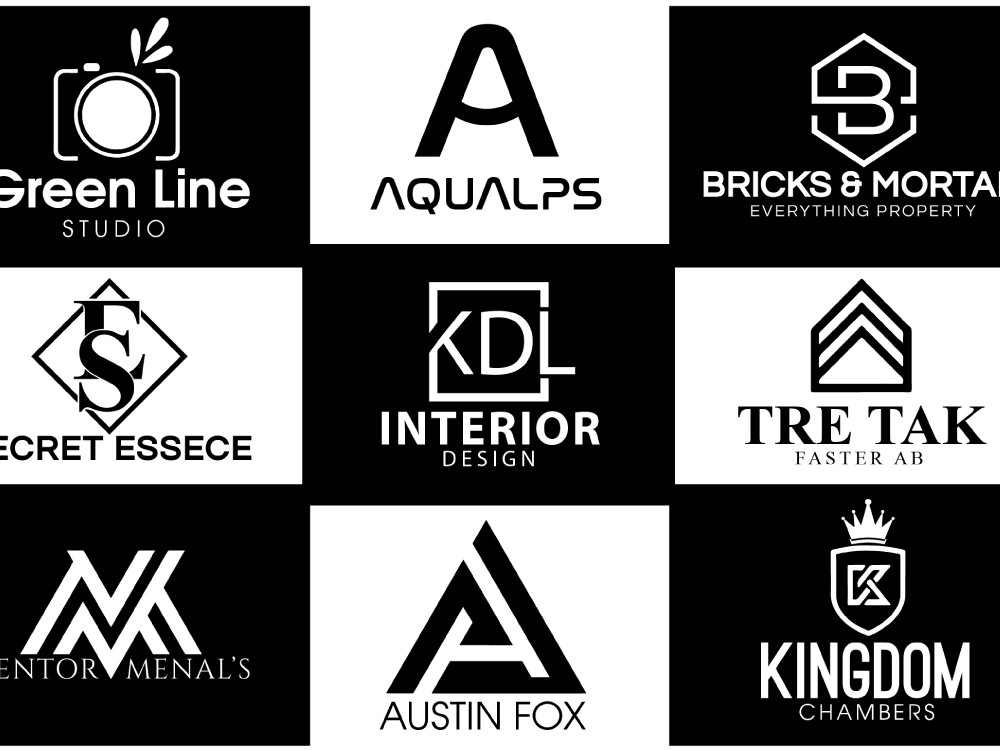 i will design a simple and minimalist modern logo design