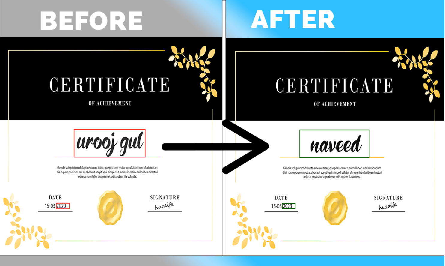 I will do any type of screenshort (image) or PDF editing or text change accourding to you