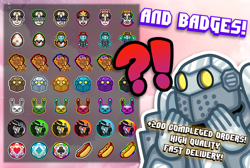 I will design unique twitch or discord emotes for you