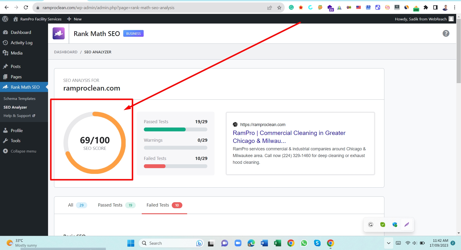 Website SEO Optimization and Top SEO Organic Ranking