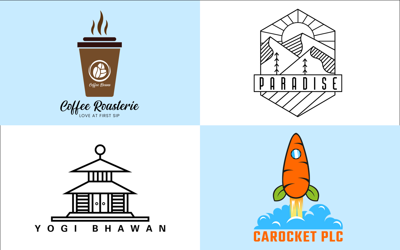 I will design 2 stunning logo concepts with copyrights