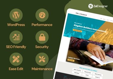 Build or re-design Church Website