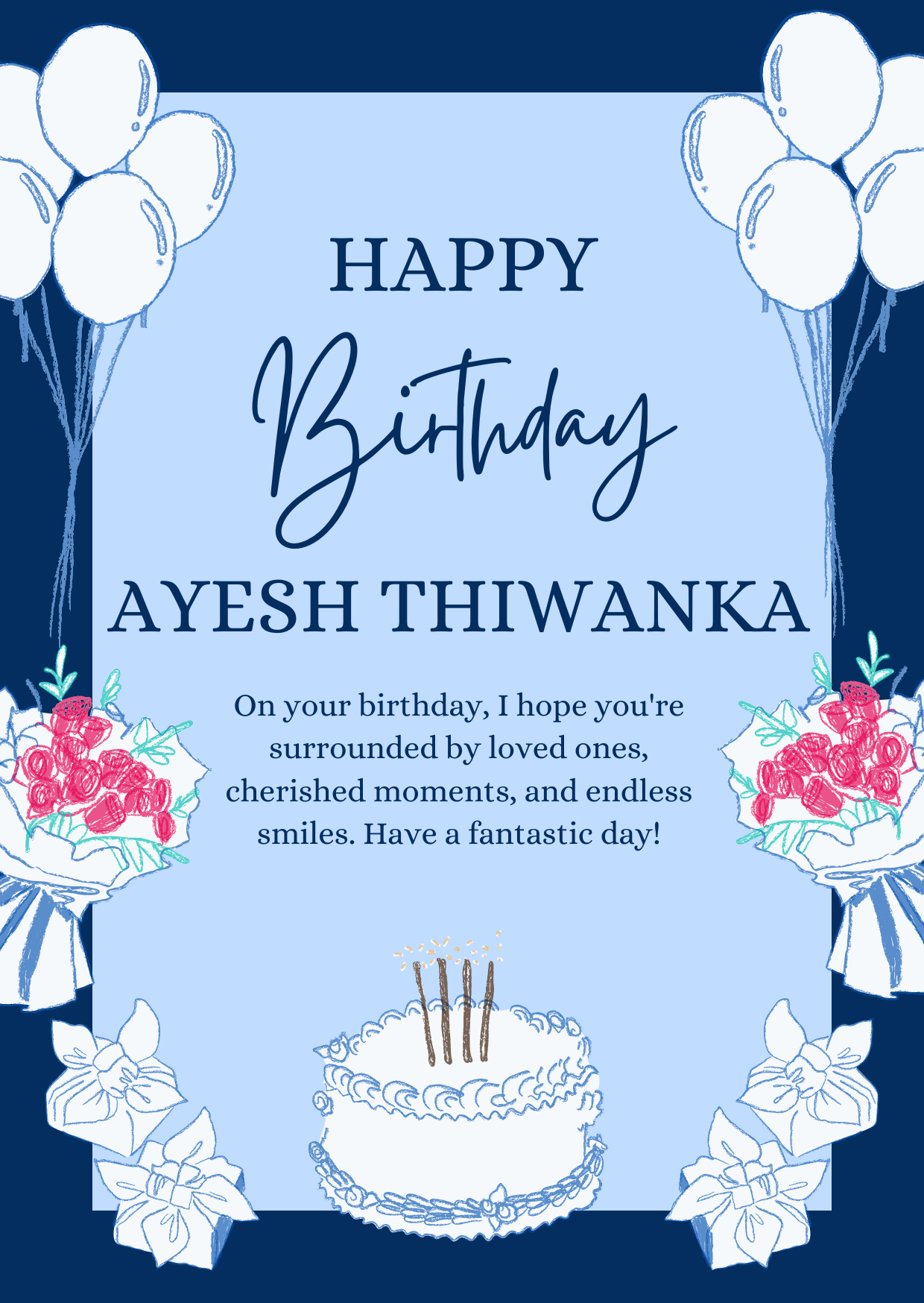 I will Design two birthday party invitations Card