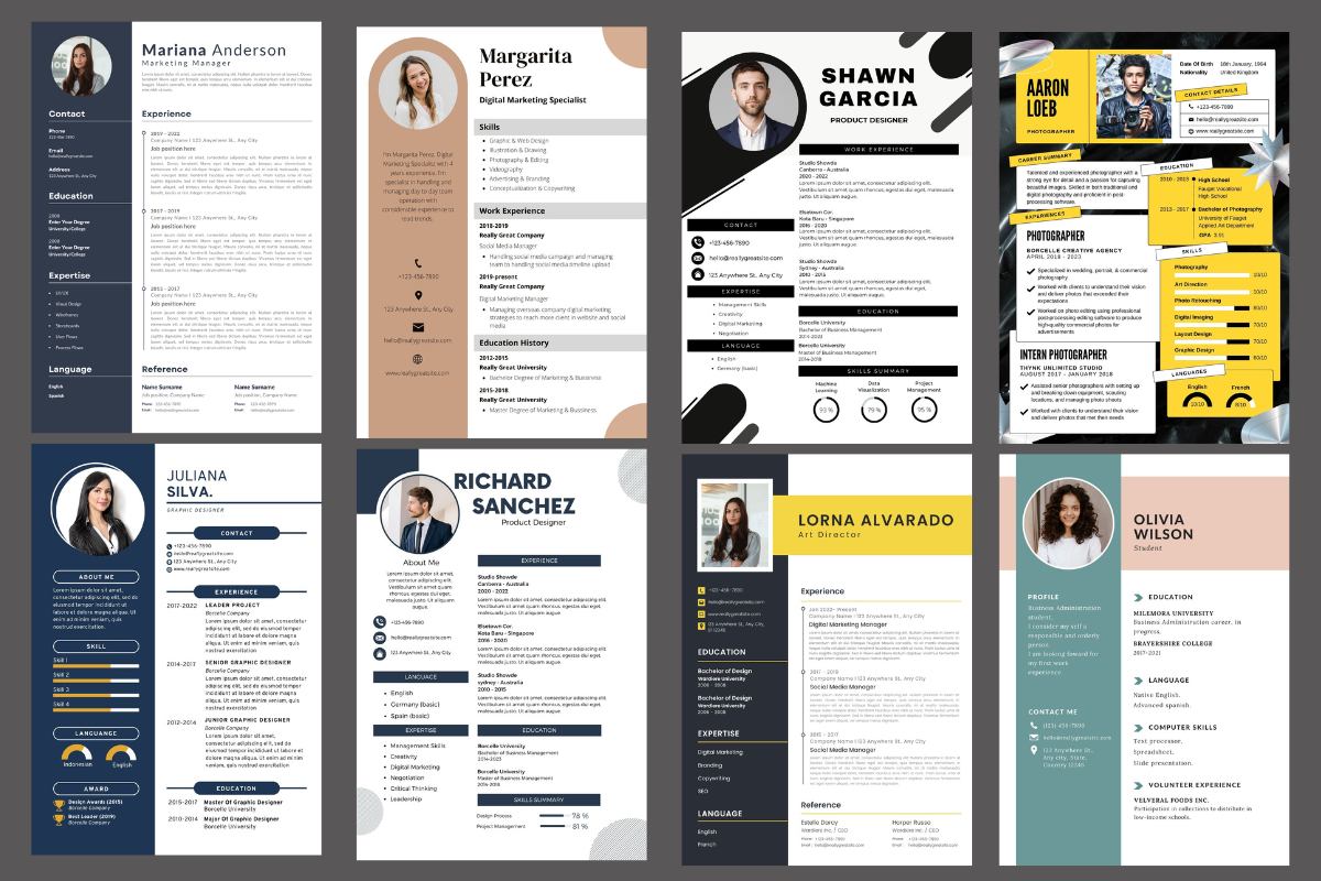 I will do professional one resume or cv design in 24 hours