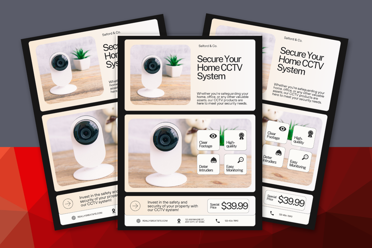 I will do design your flyer, leaflet, poster, advertisement