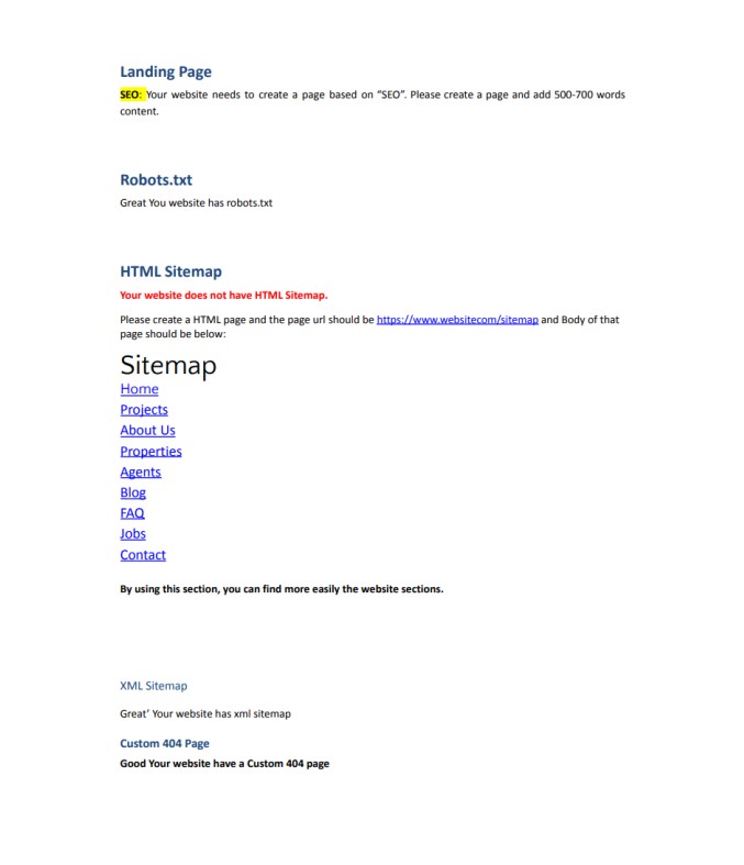I will do website audit reports and fix SEO problems