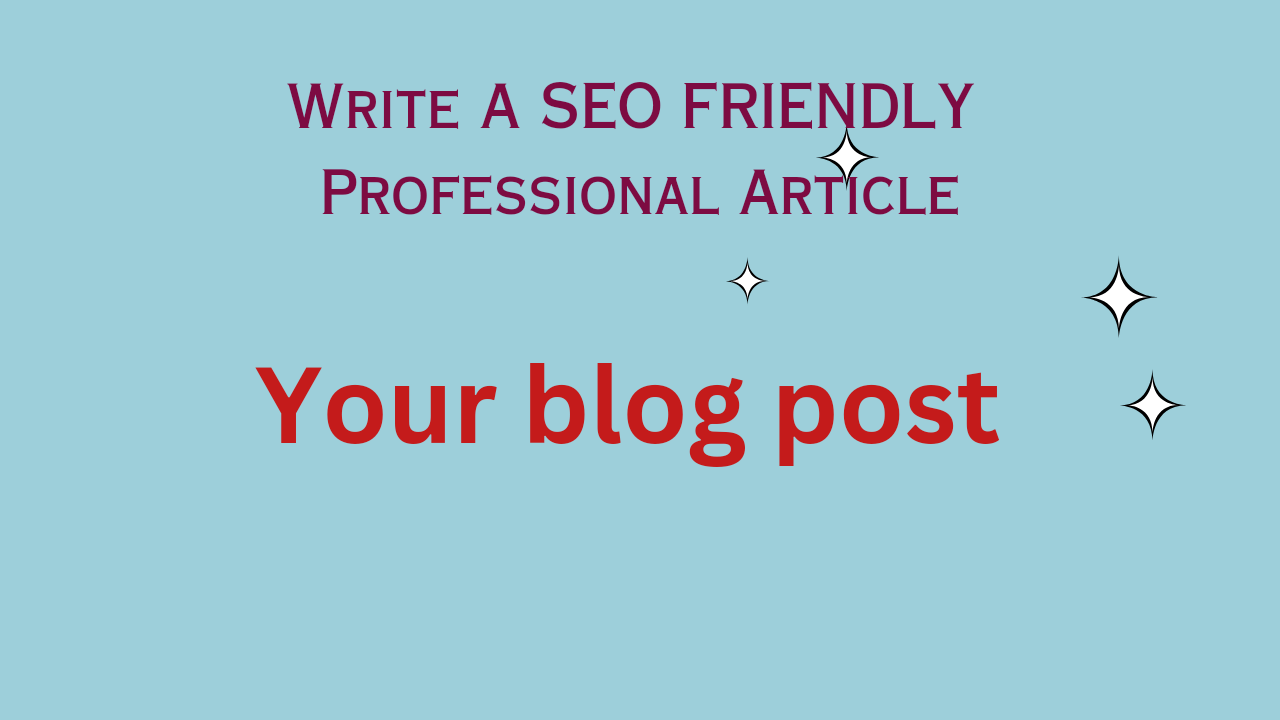 I compose the best Search engine optimization articles and blog entry