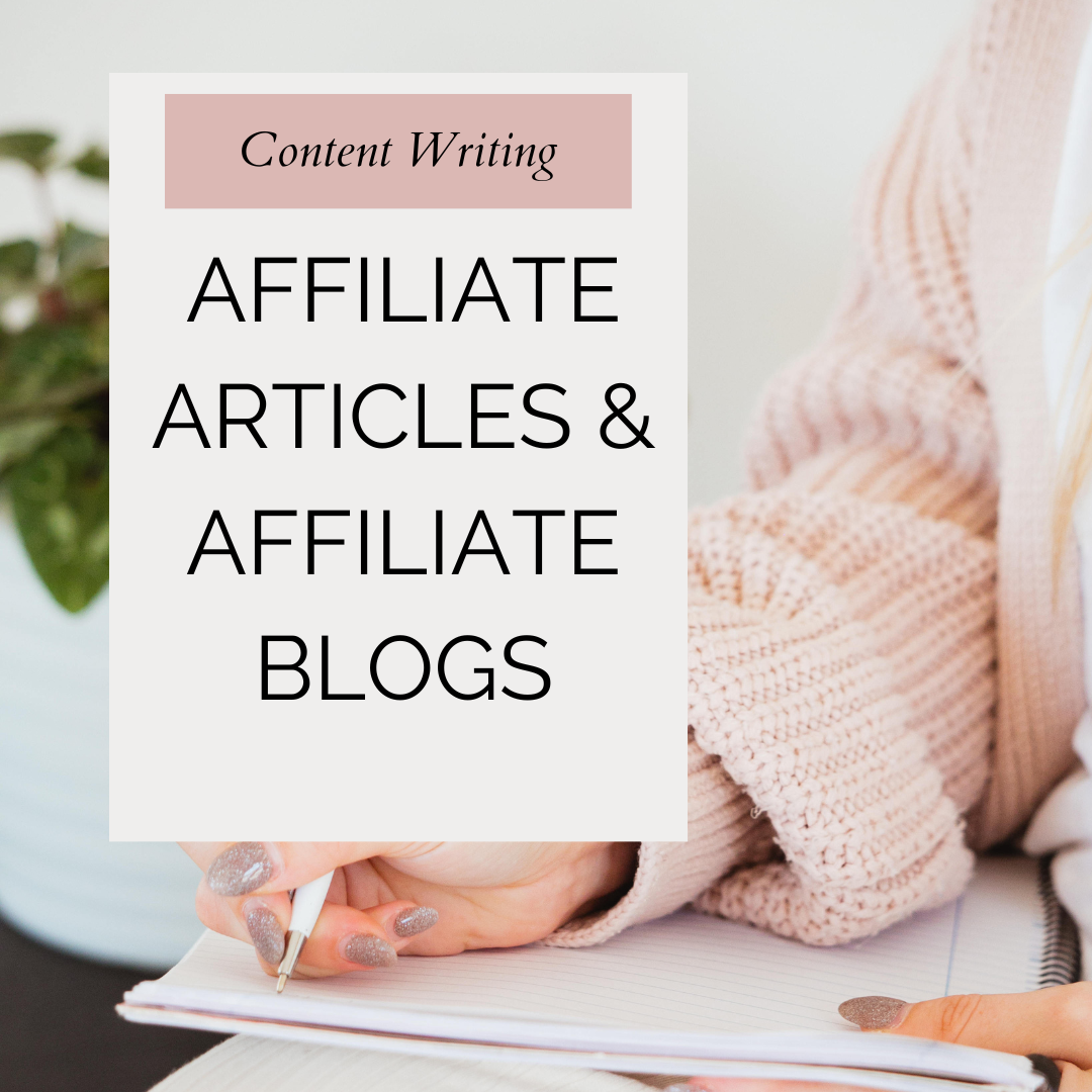 I will write affiliate blogs and articles within 6 hours