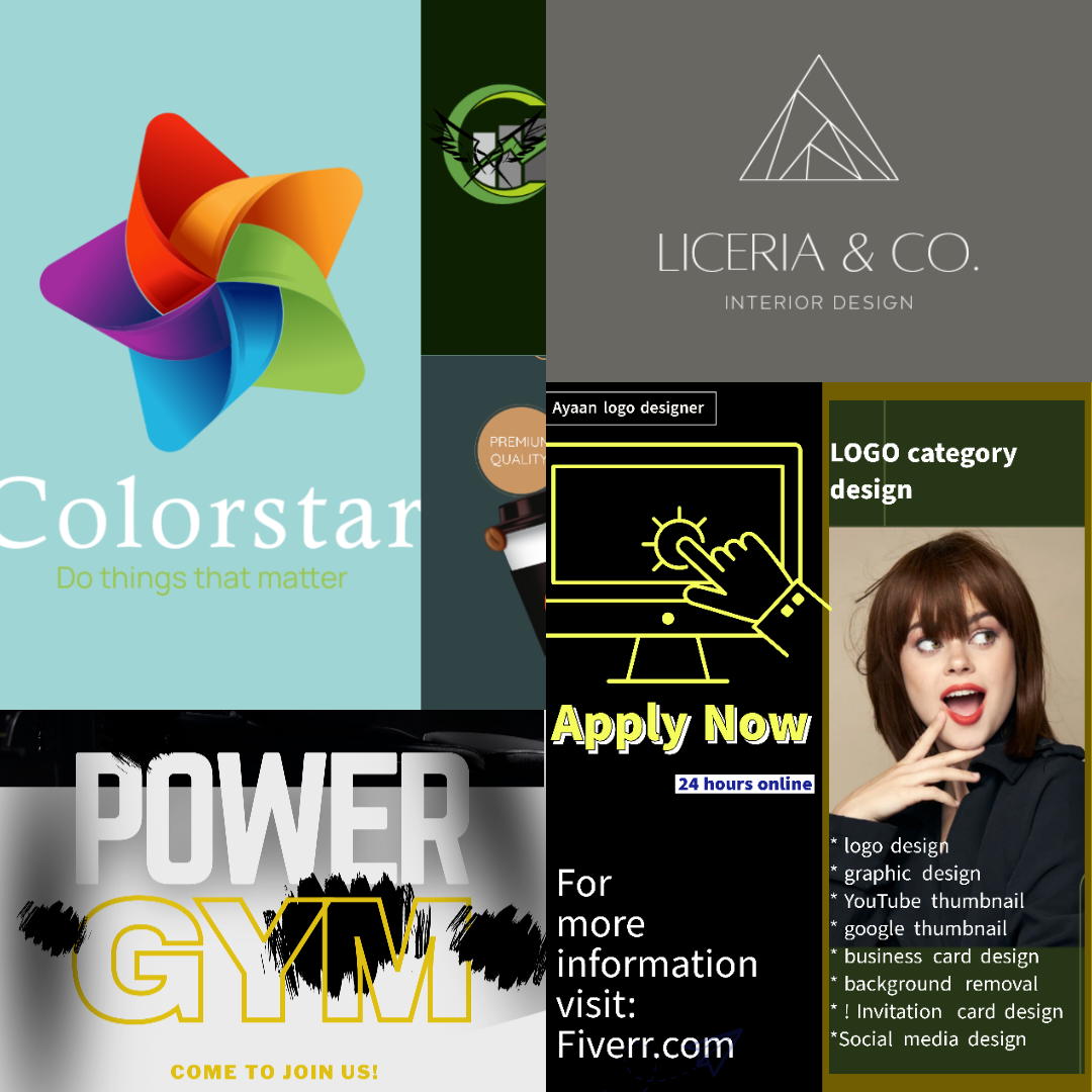 Thumbnail social media and logo designer