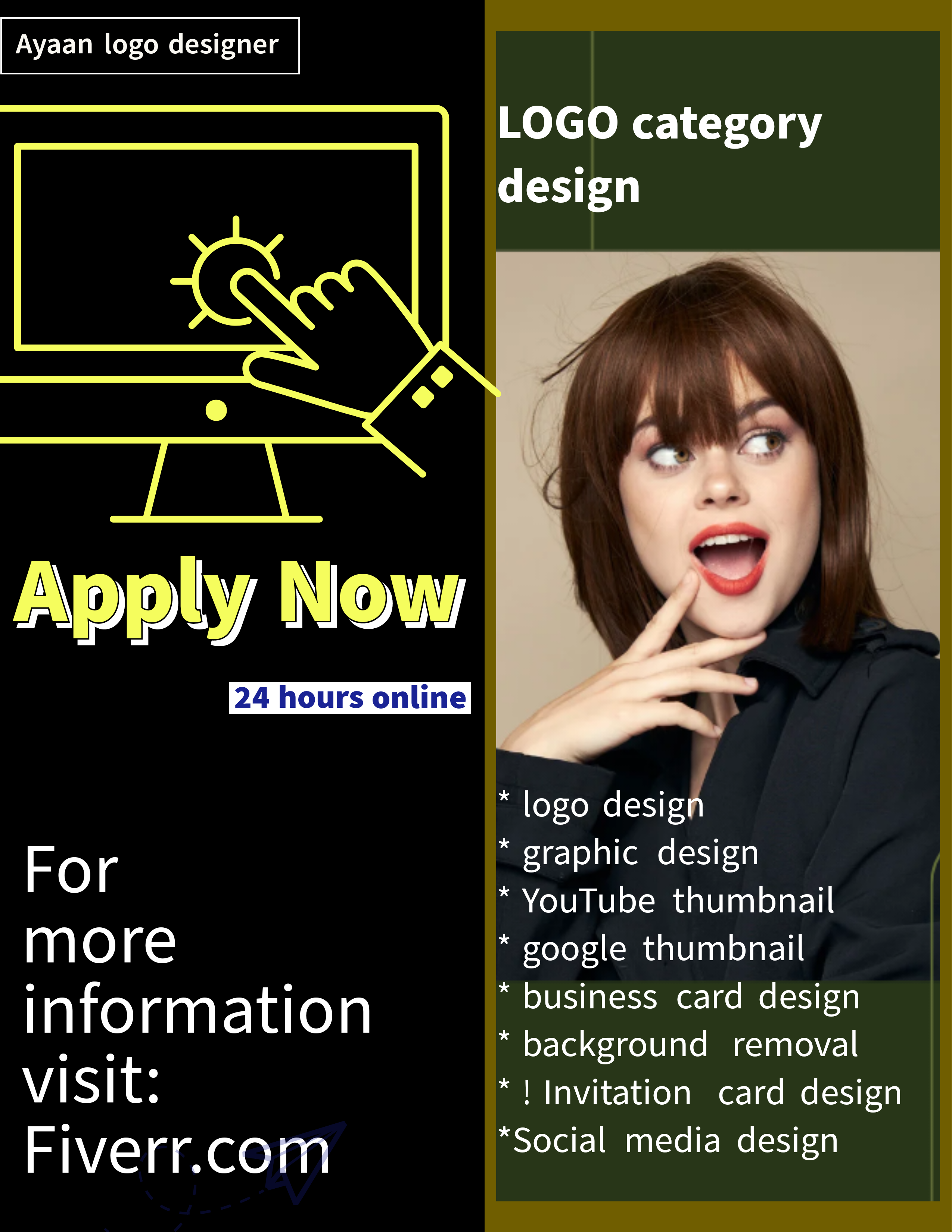 Logo designer and graphic design