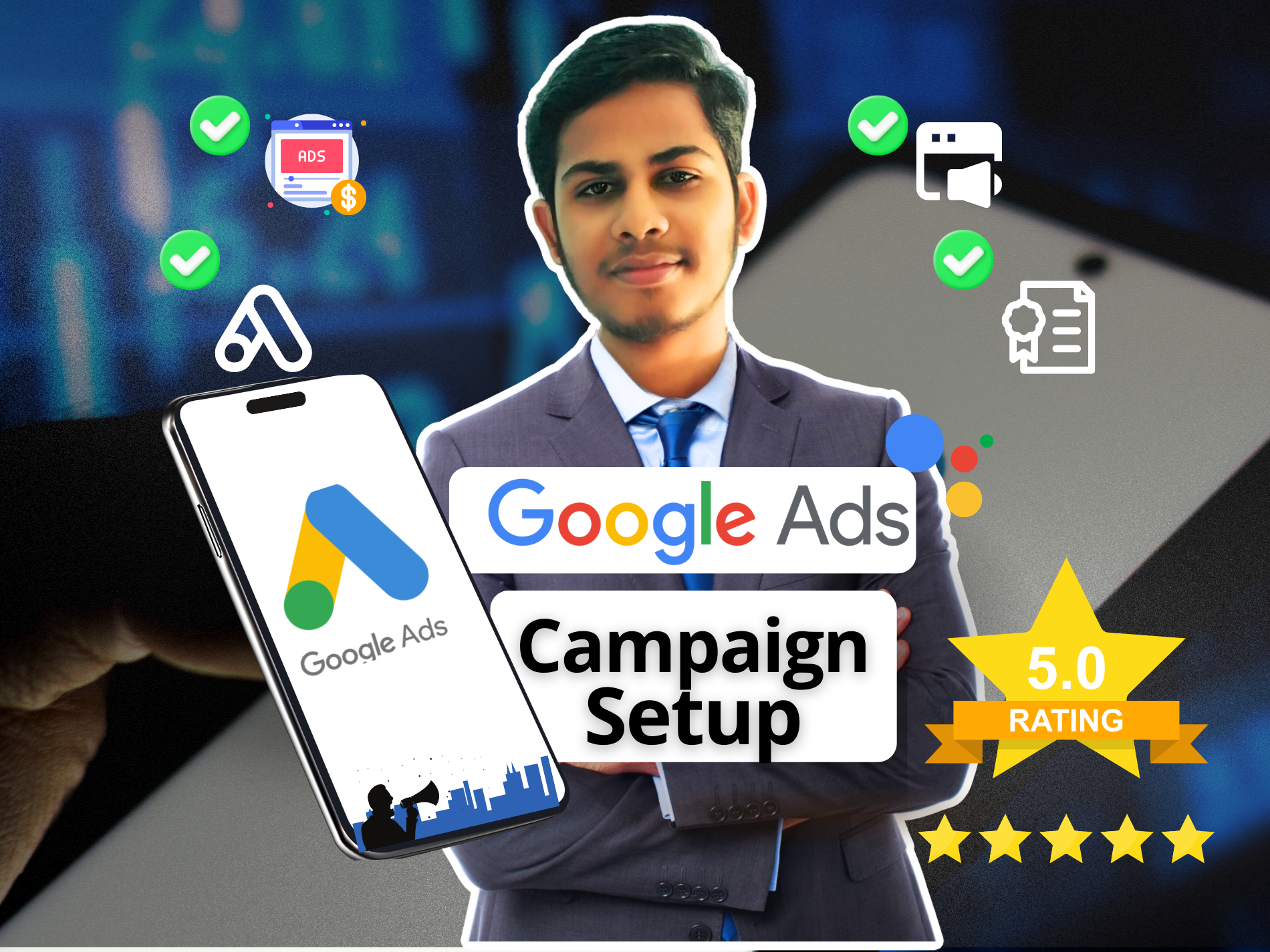 I will set up and manage google ads AdWords PPC to grow sales, leads, traffic