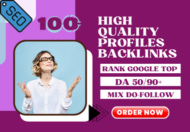 Get DA50/90+ 100 web 2.0 backlinks to improve your website's Google ranking