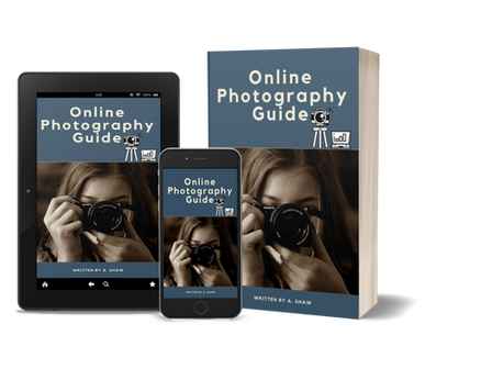 Online photography ultimate guide to become a professional photographer with reselling rights
