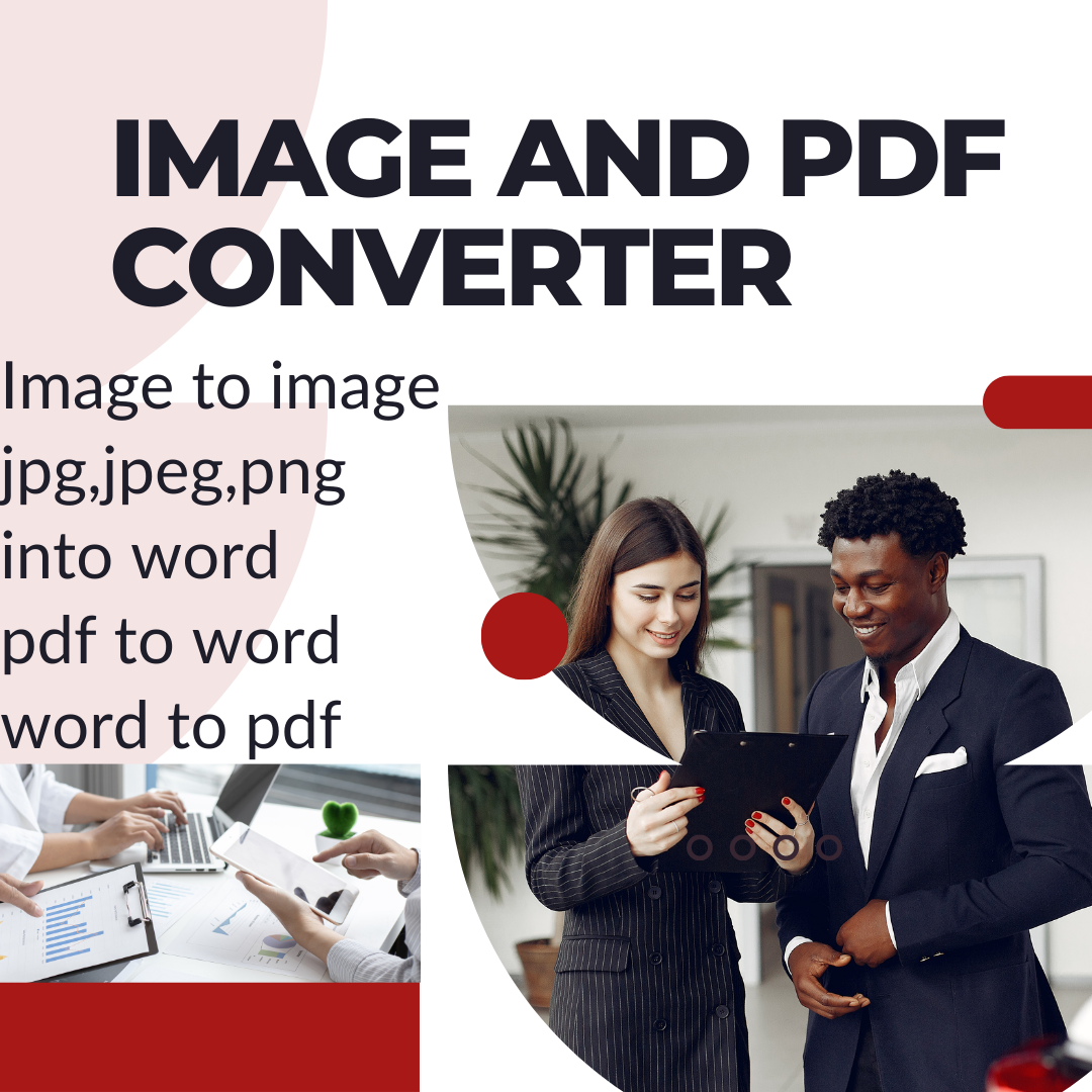 JPG,JPEG,PNG convert to word and pdf files