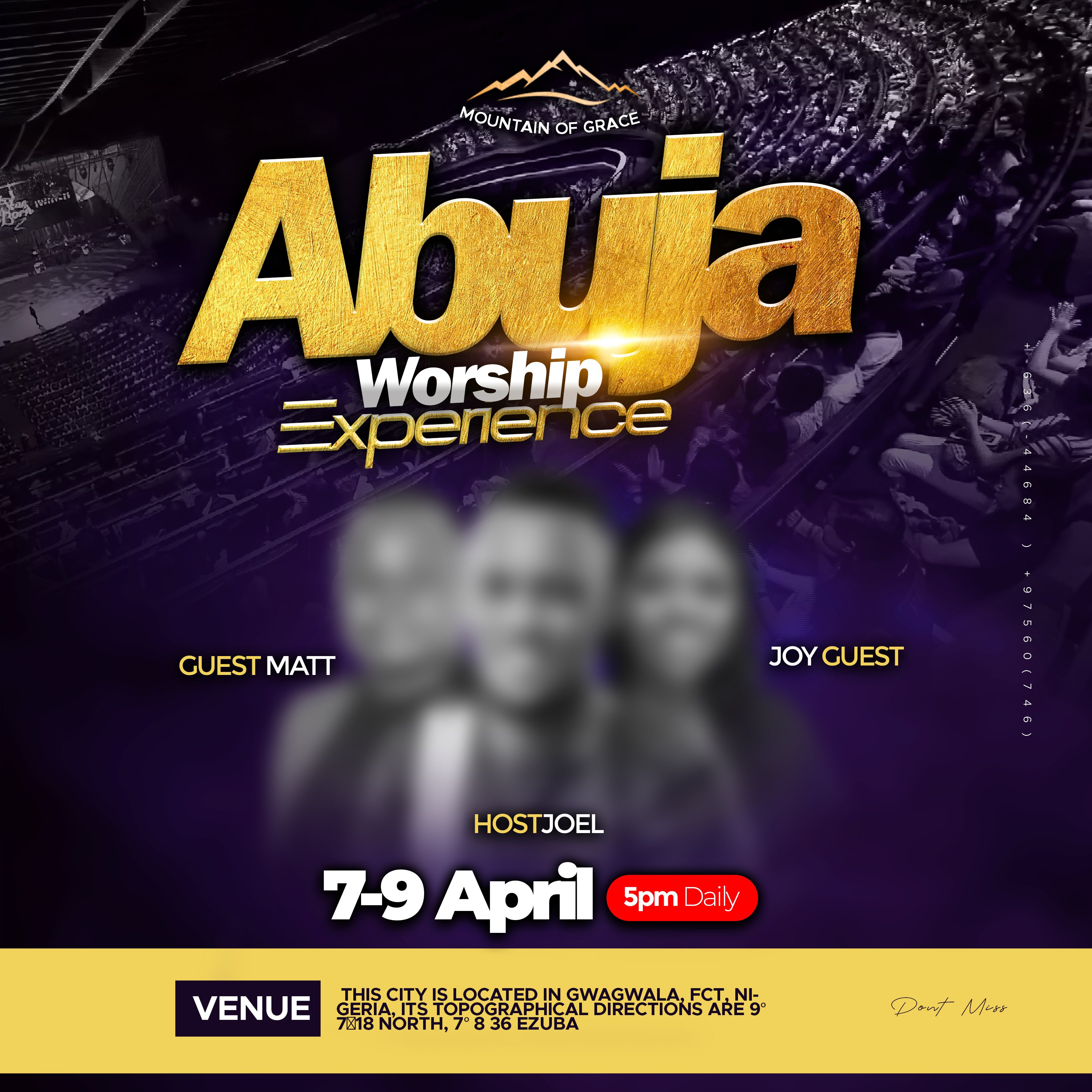 Church Flyer Designing service 