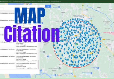 setup or optimization google my business profile, gmb ranking, map citation