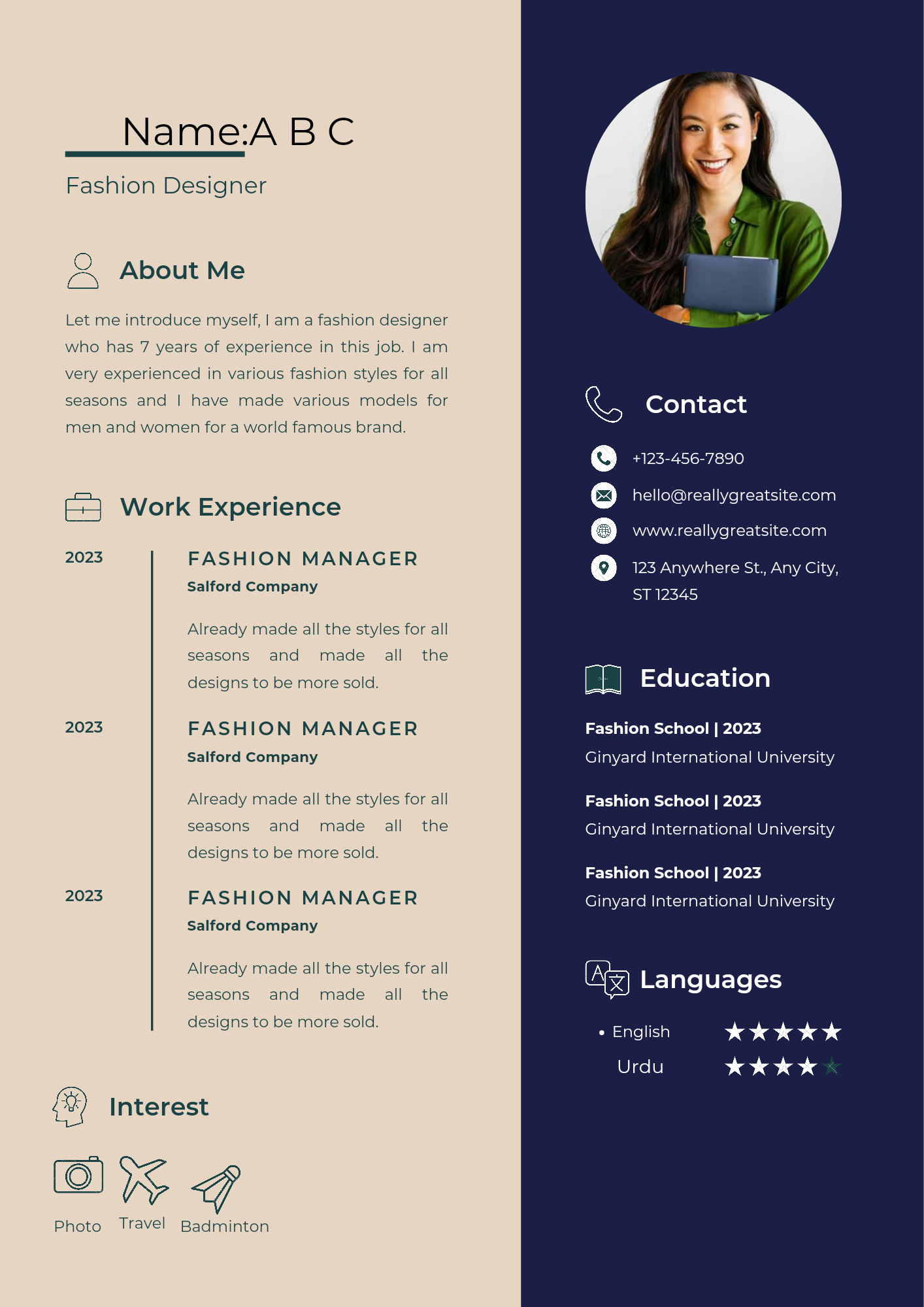 writting professionally resume and cover letter