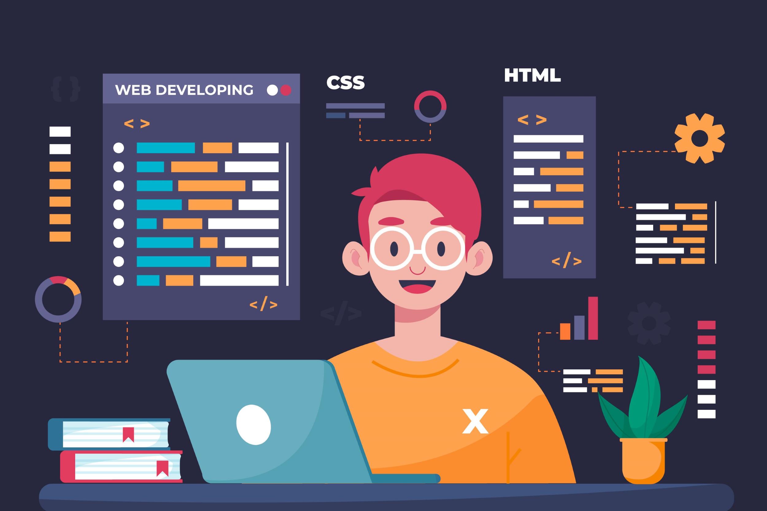 I will be your front end web developer, HTML CSS JS and BOOTSRAP.