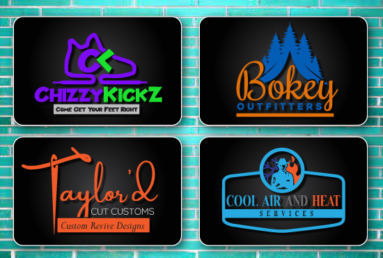 I will do 4 creative logo design