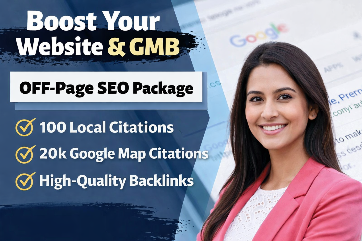 I will boost your Website & GMB with strong off-page SEO backlinks (Manual & Safe)