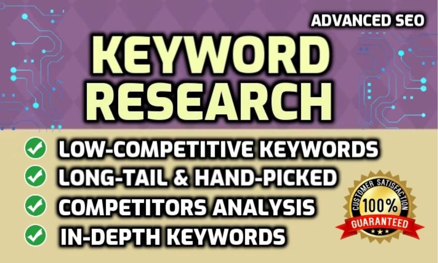 I will do 100% Rank able SEO keyword research for blog website