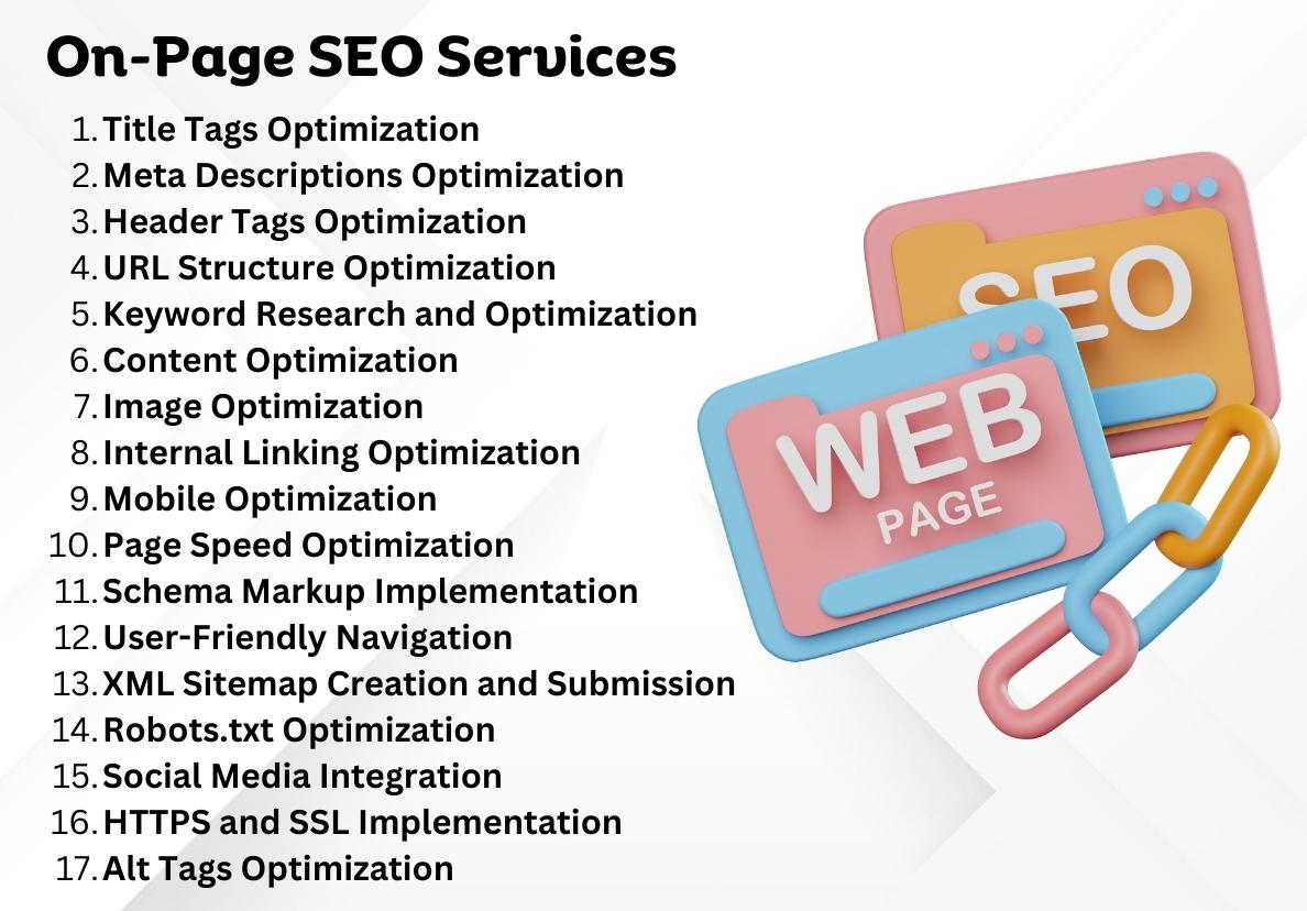 Professional onpage SEO and optimise your website