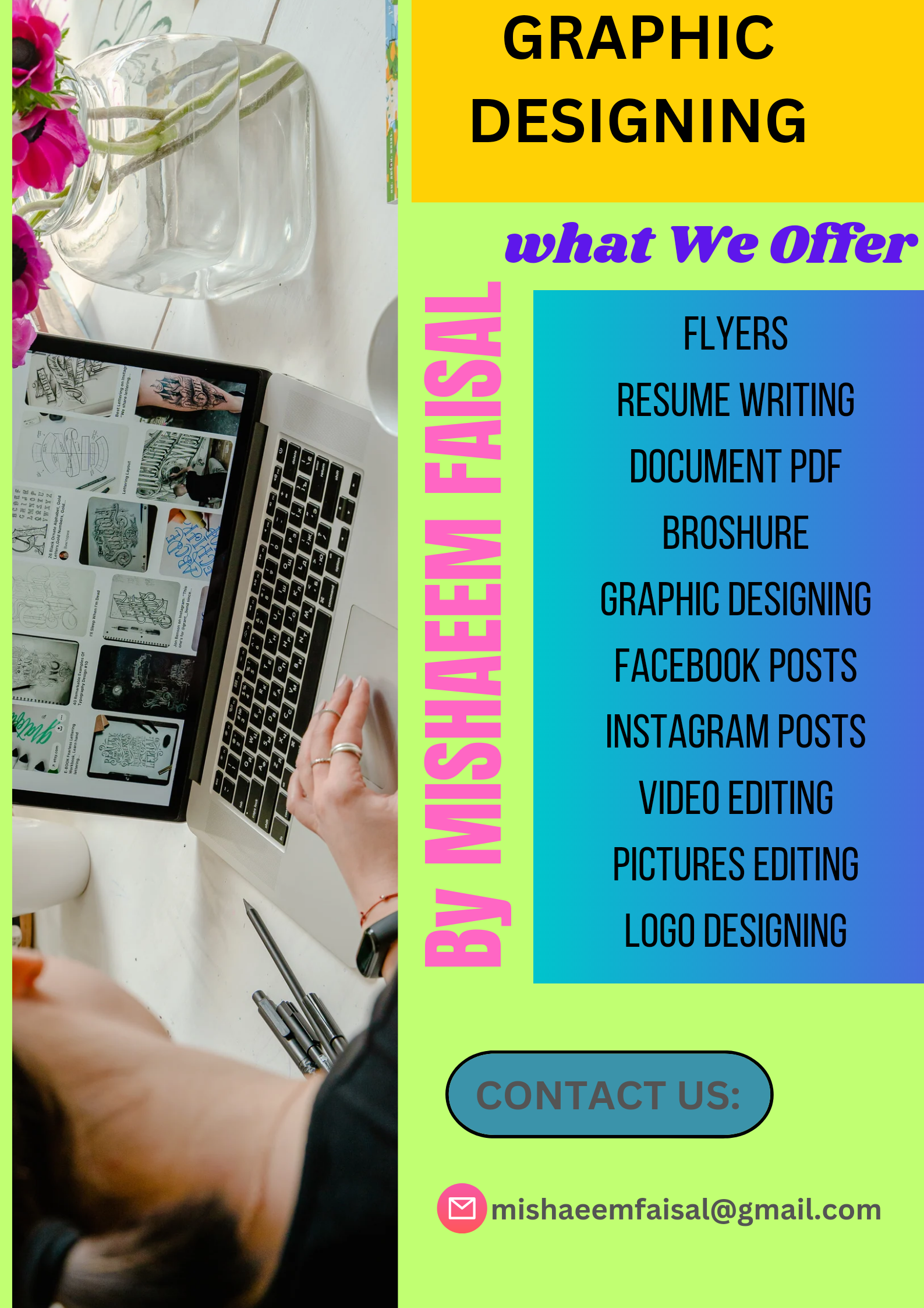 I will design your flyers with high quality.