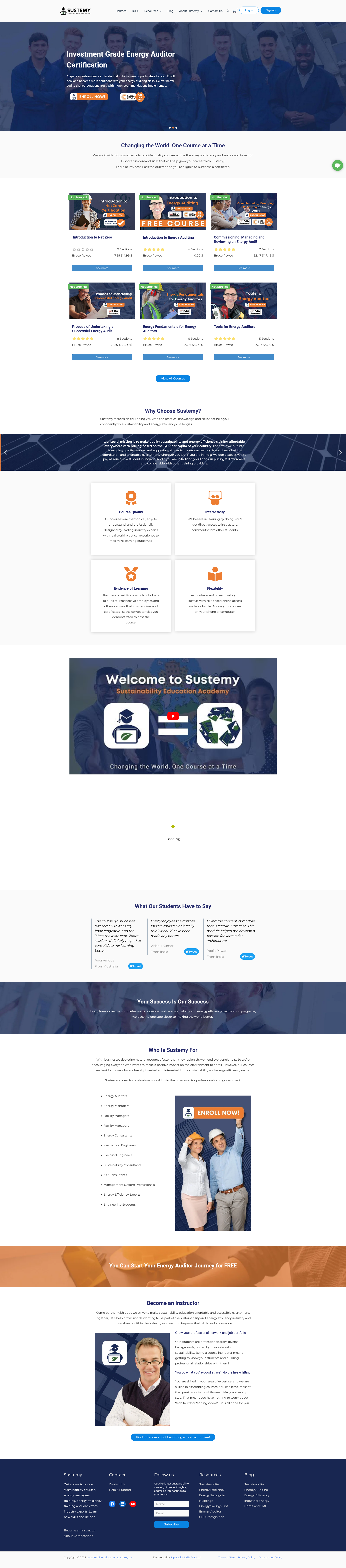 create professional wordpress landing pages and LMS