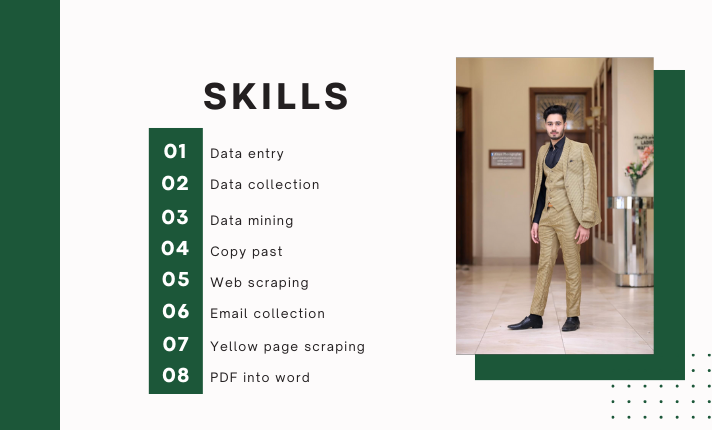 B2B lead generation and Data entry expert with 2 year of experience