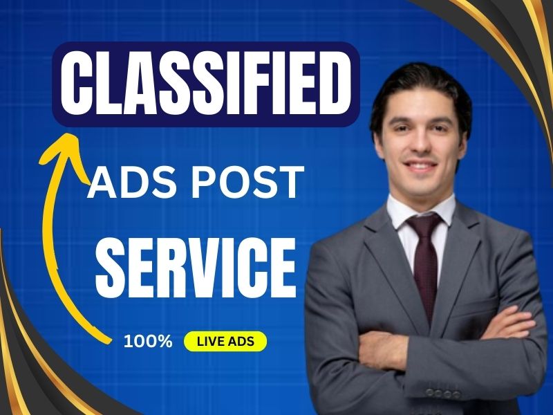 I will do 70 classified ad posting on top sites worldwide