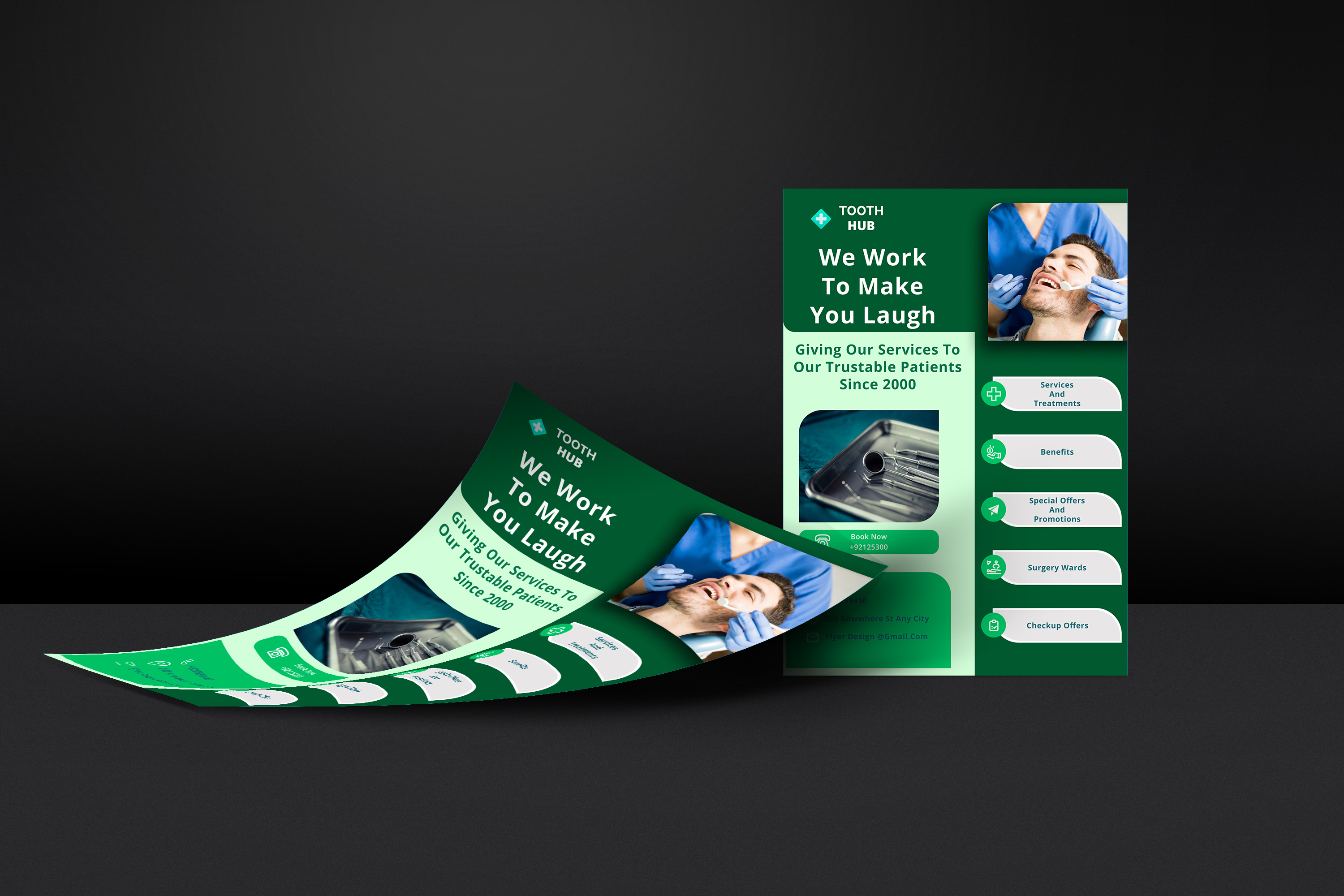 I will Create Stunning Flyers for Medical, Fashion, Dental, and Beauty Events!"