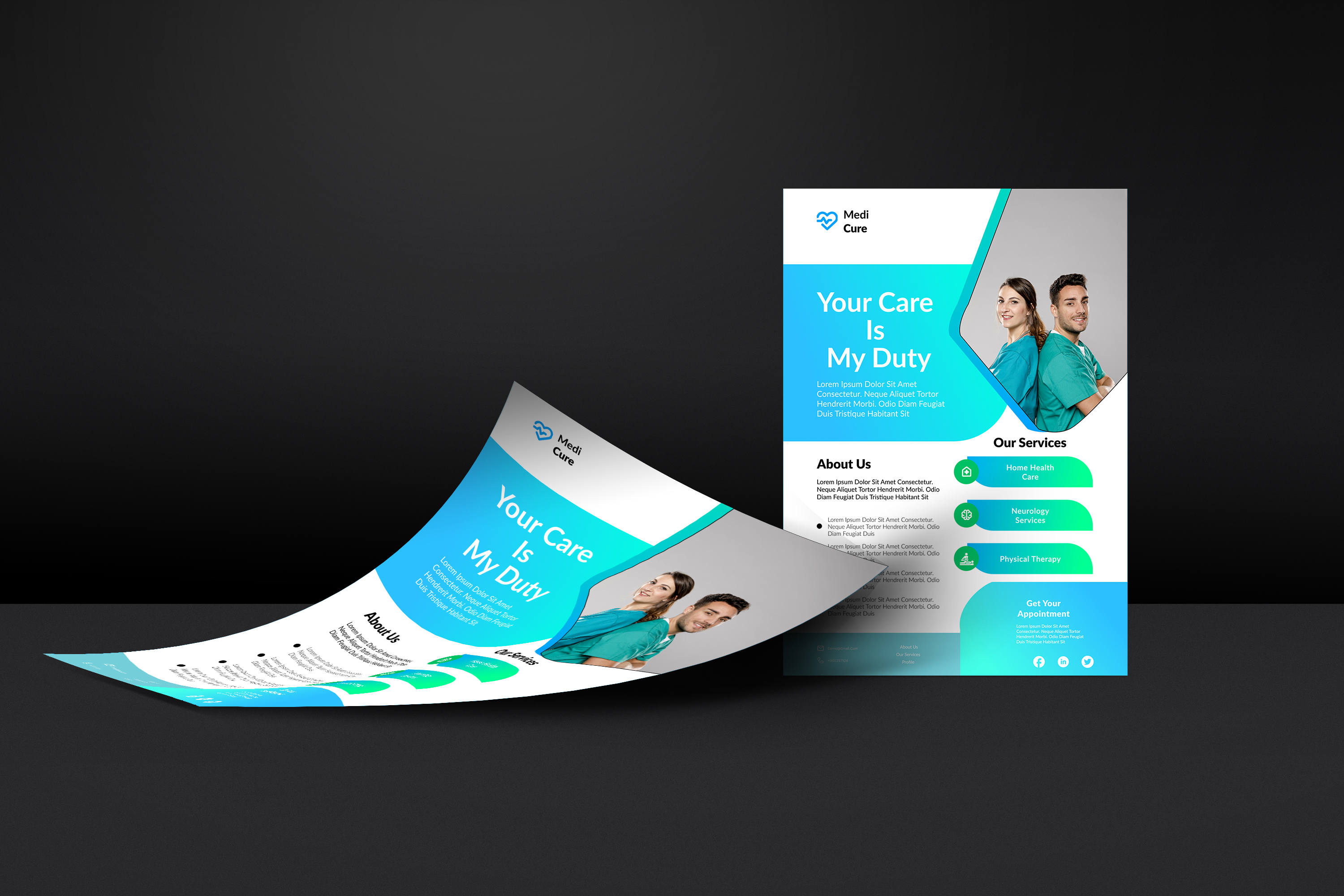 I will Create Stunning Flyers for Medical, Fashion, Dental, and Beauty Events!"