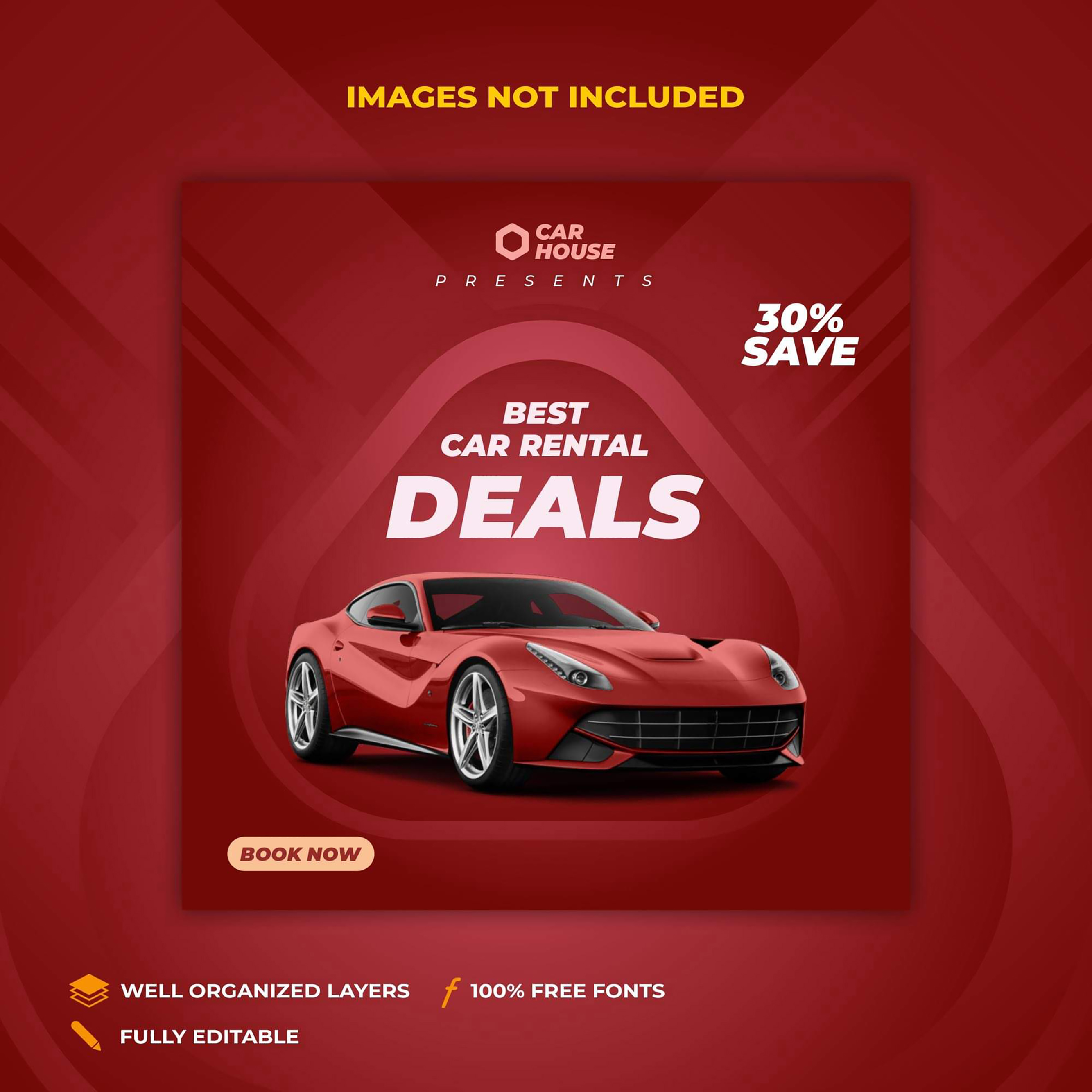 I will create banner for facebook, instagram, twitter and youtube