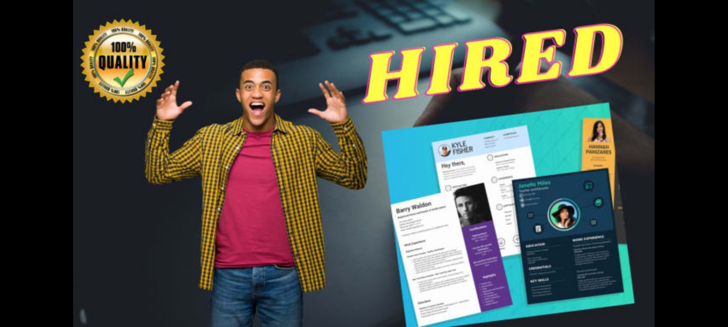 I Will Design Resume That Will Get You Hired 