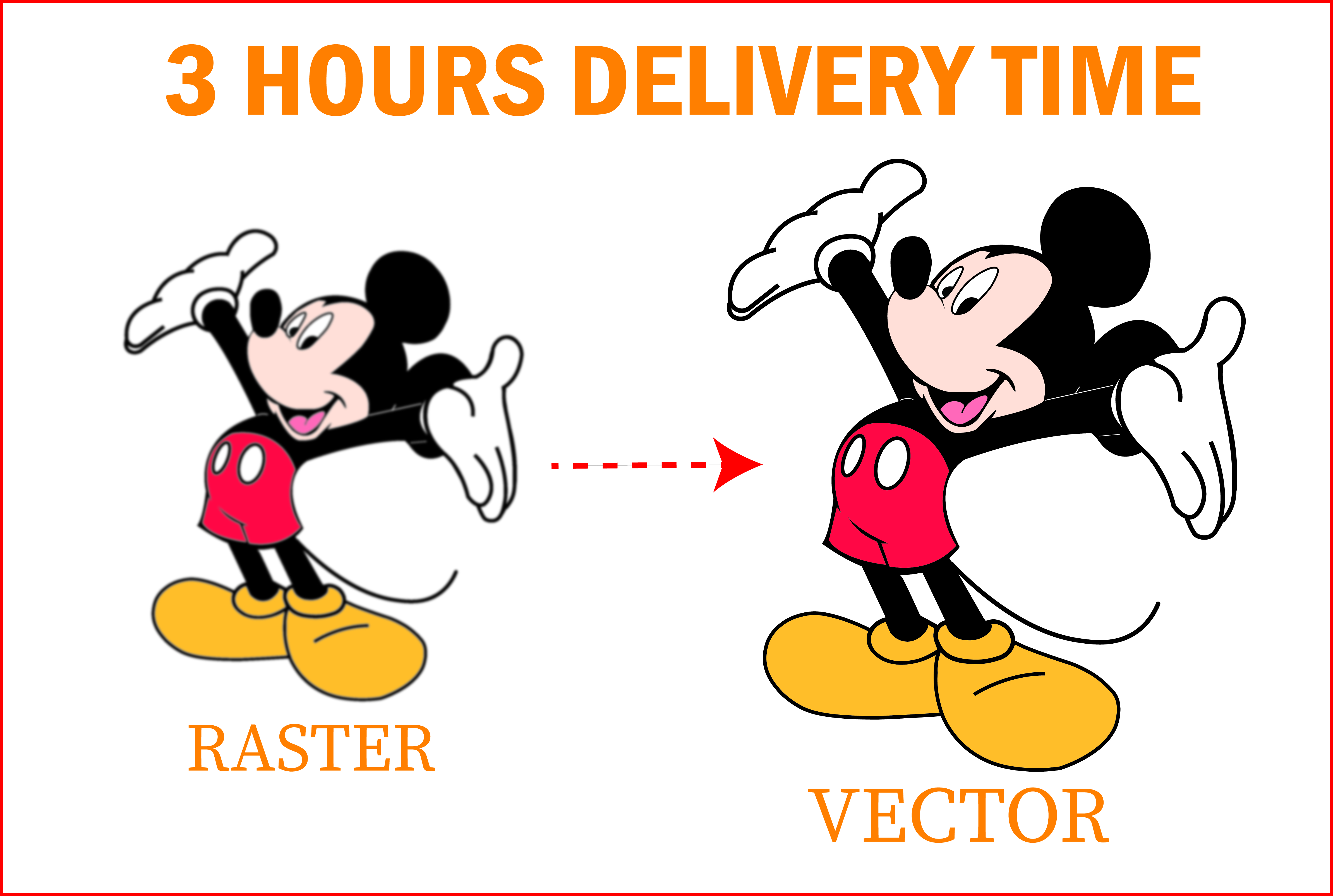 I can flawlessly trace logos or images into vector format.