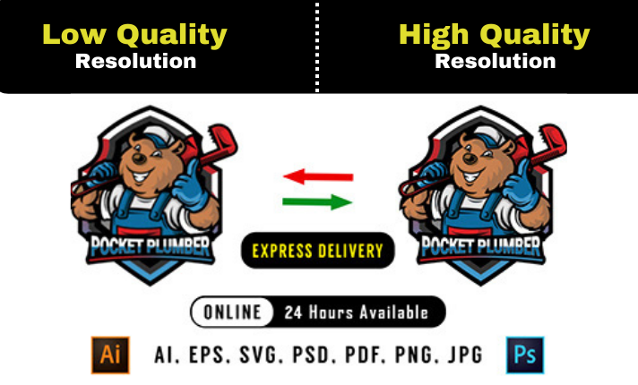 I will do vector tracing, vectorize images, convert logo to vector