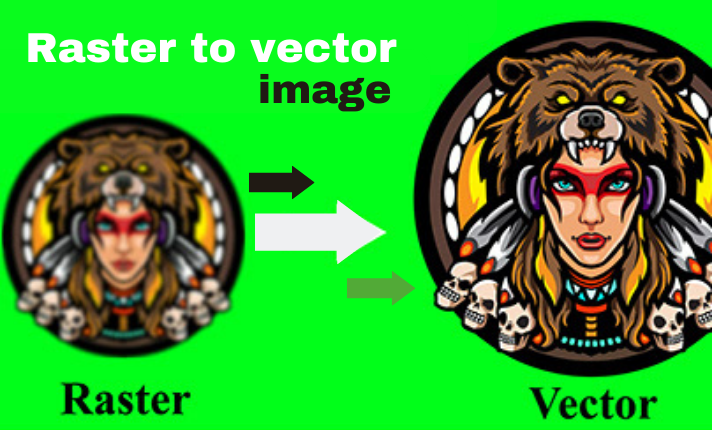I will do vector tracing, vectorize images, convert logo to vector