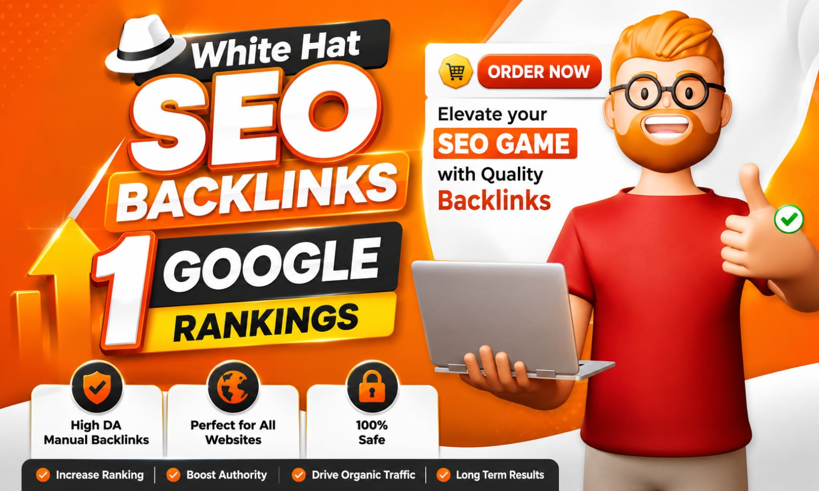 White Hat SEO Backlinks big Pack -#1 GOOGLE RANKINGS