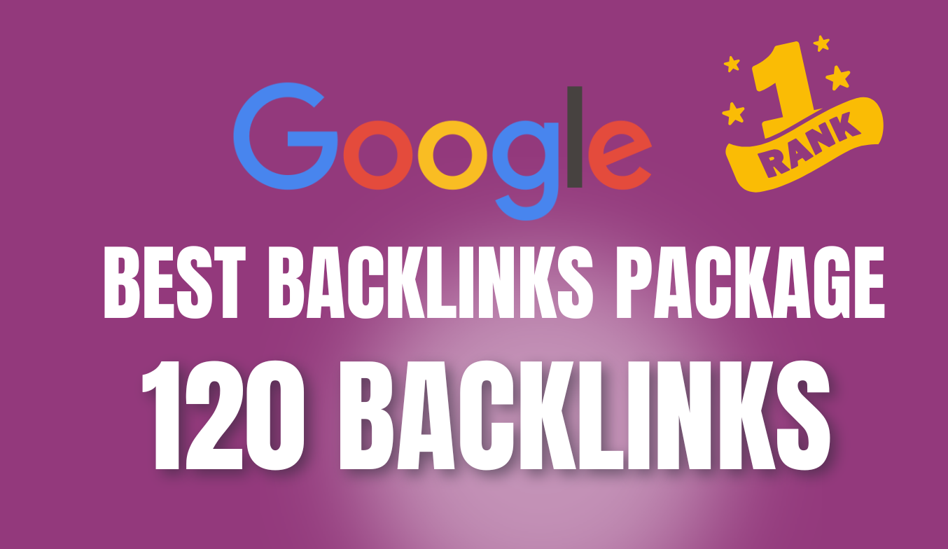 I Will Build 120 MANUALLY High DA SEO Authority Backlinks