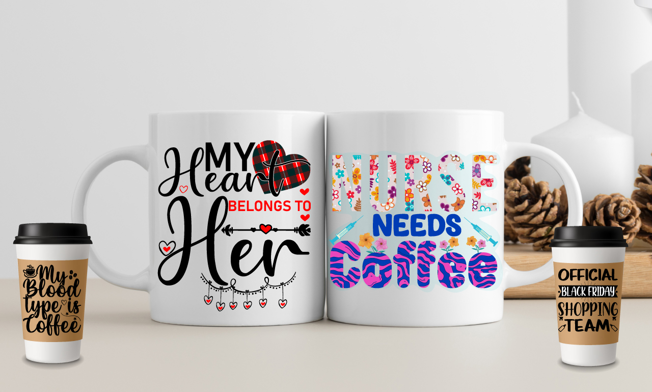 I will do custom mug design and creative coffee mug or cup design for your brand