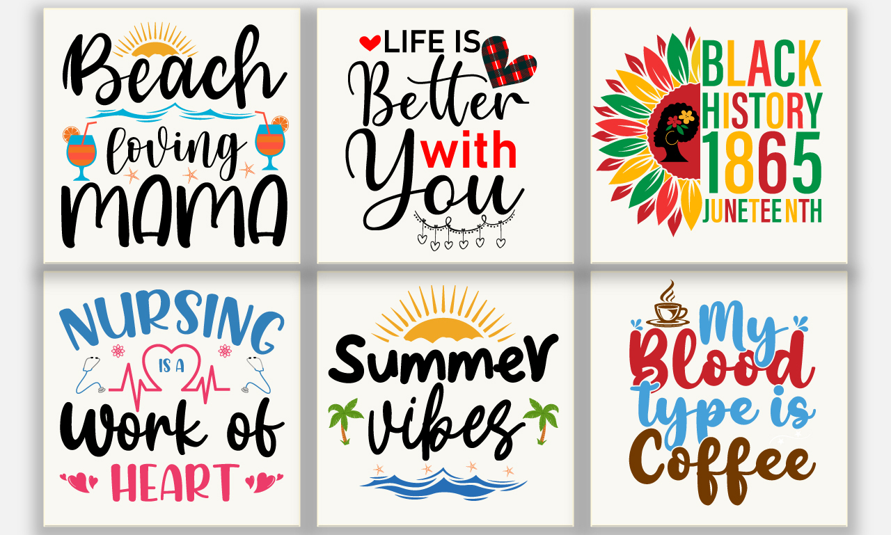 I will do custom typography t shirt design and graphic t shirt for clothing brand