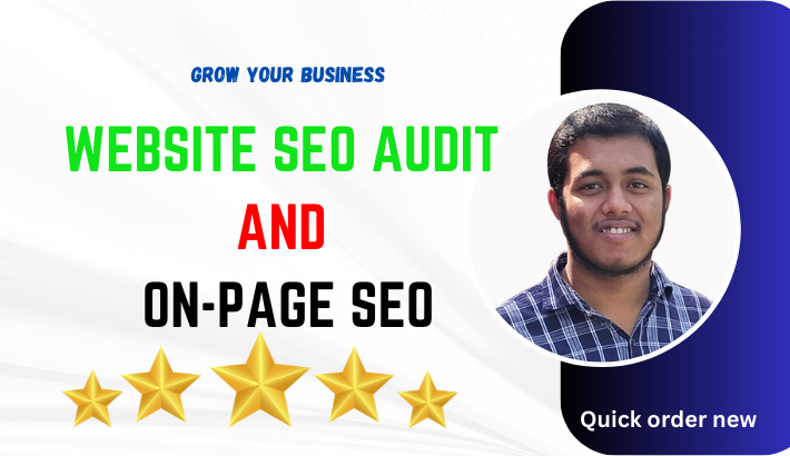 I will do website SEO Audit and On-Page SEO with wordpress page optimization