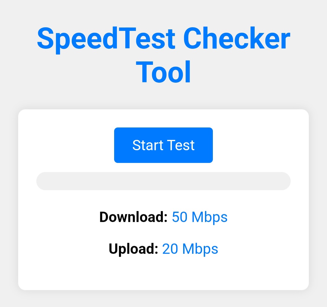 "High-Speed SpeedTest Checker Tool - Measure Your Internet's Real Performance!"