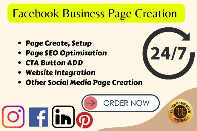 I will design and customize business page, all social media page